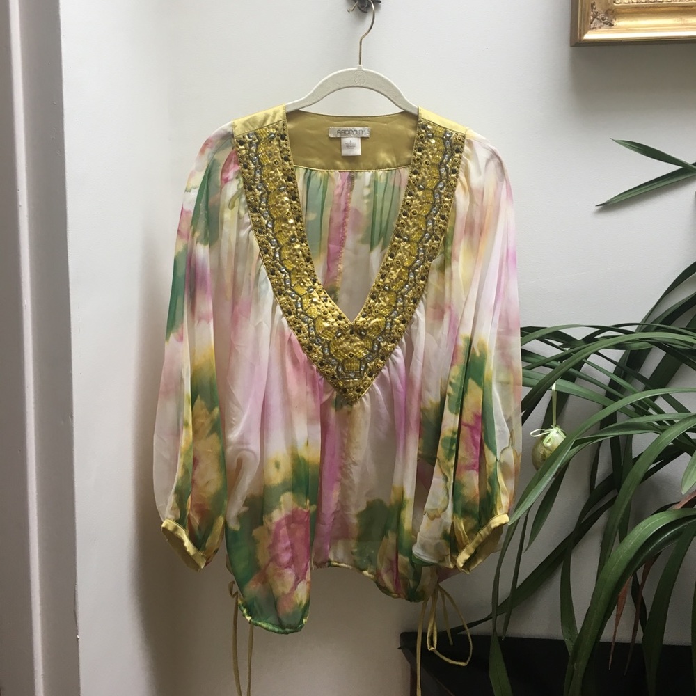Gorgeous chiffon blouse.